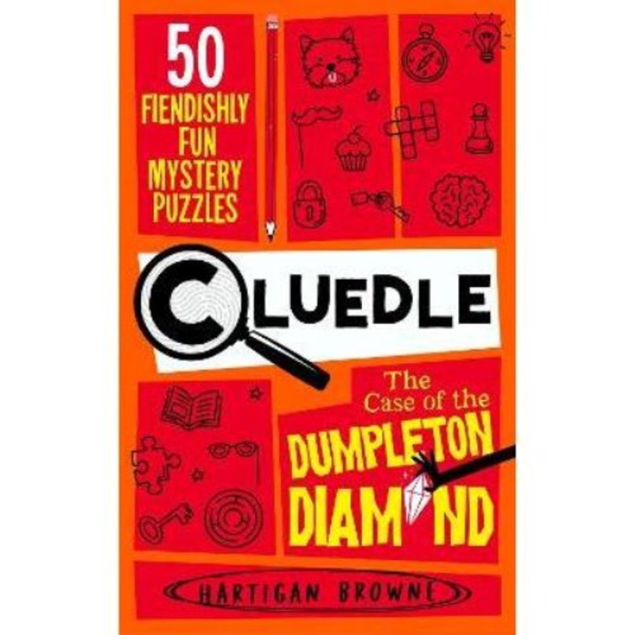 Cluedle - The Case of the Dumpleton Diamond- 50 Mystery Puzzle