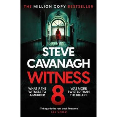 Hardback Witness 8 by Steve Cavanagh