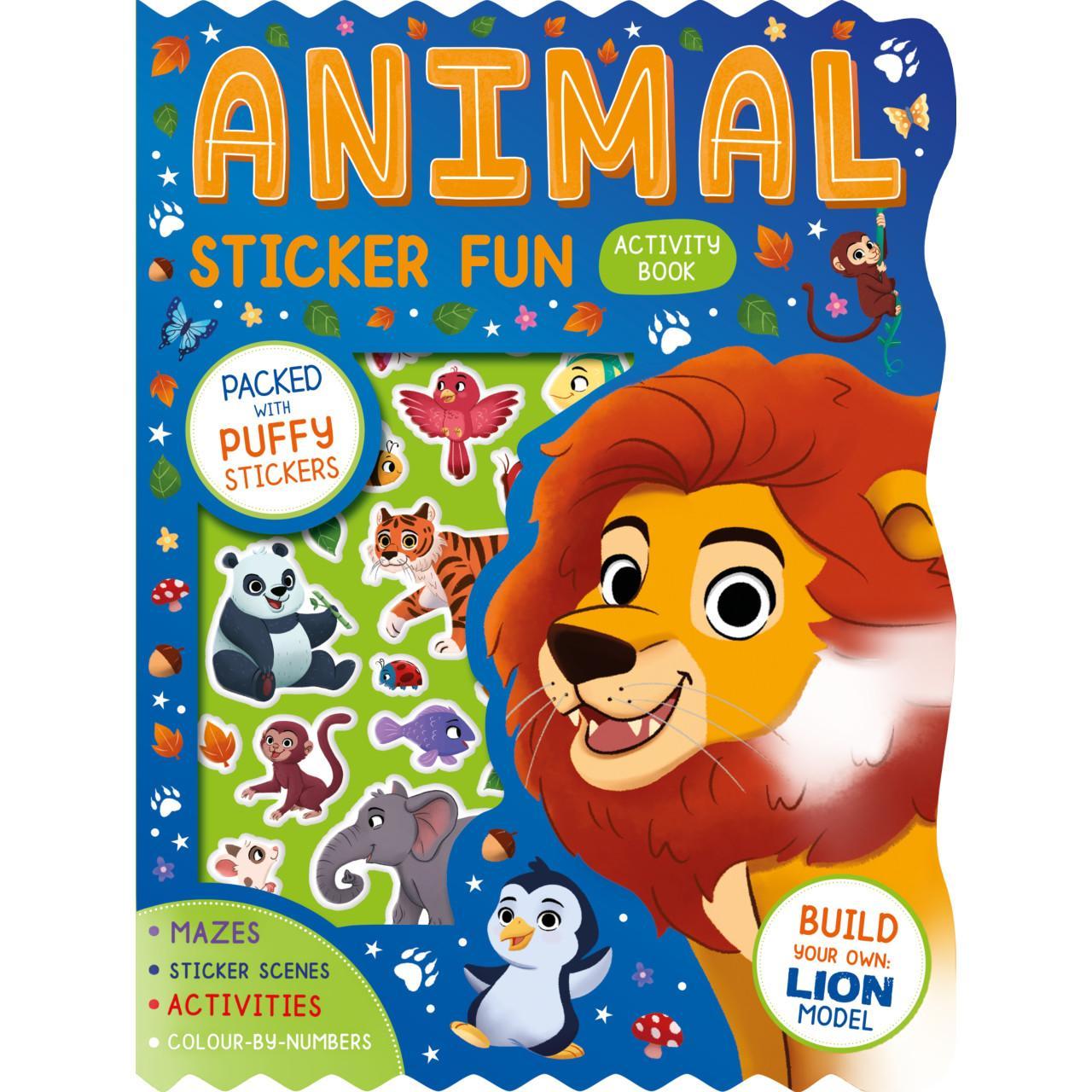 Igloobooks Funtastic Activity Book - Animal Sticker Fun