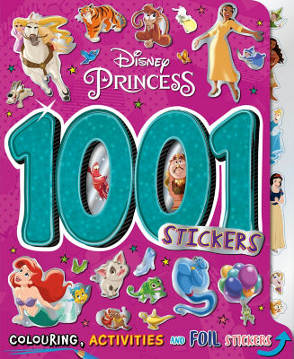 Igloobooks Disney Princess, 1001 Stickers