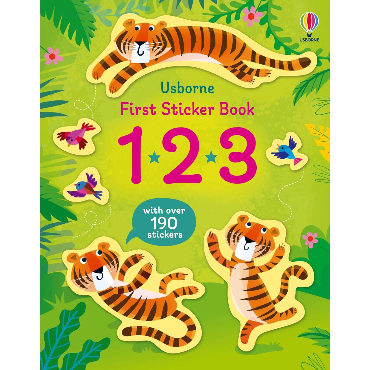 My First Sticker Book 123