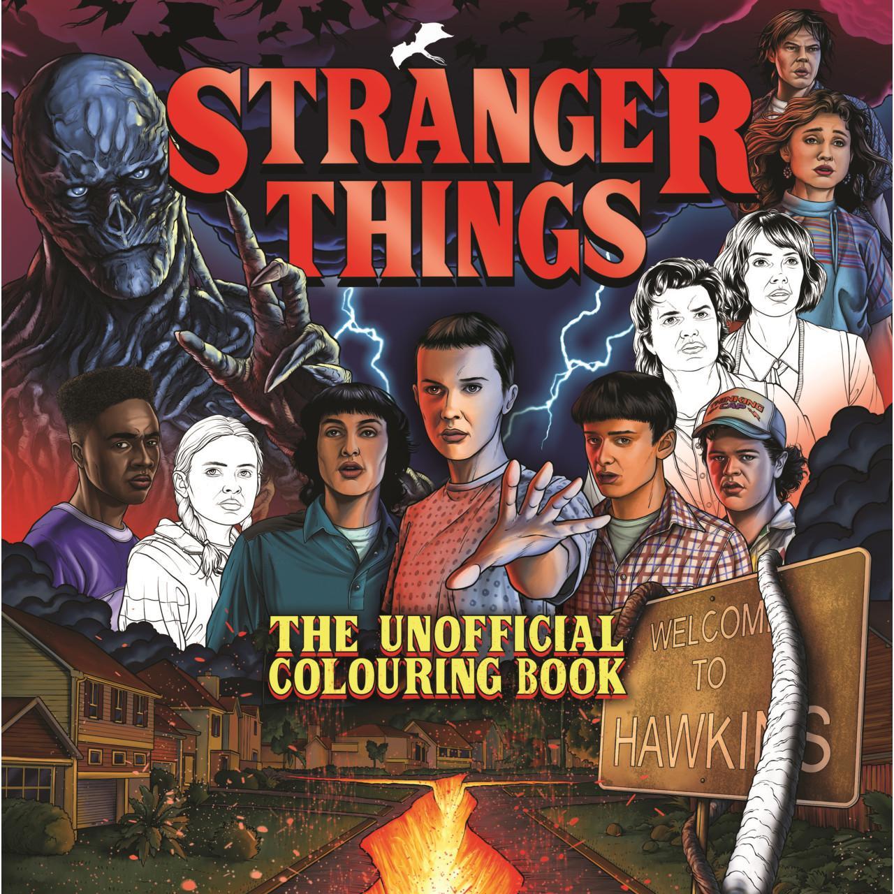 Igloobooks Trend Colouring - Stranger Things, The Unofficial Colouring Book