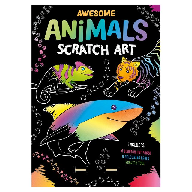 Igloo Scratch Art Magical & Animals Pad 