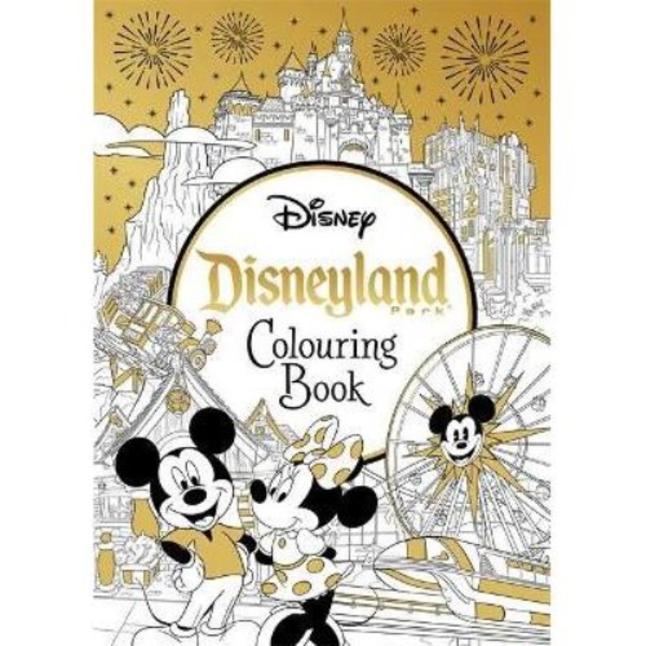 Paperback Disneyland Parks Colouring Book